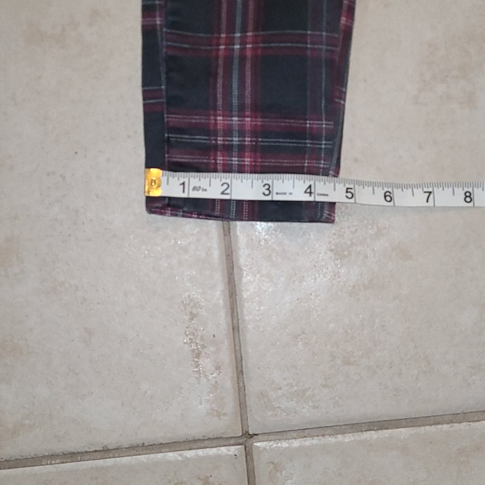 Skinny plaid pants - Picture 4 of 4
